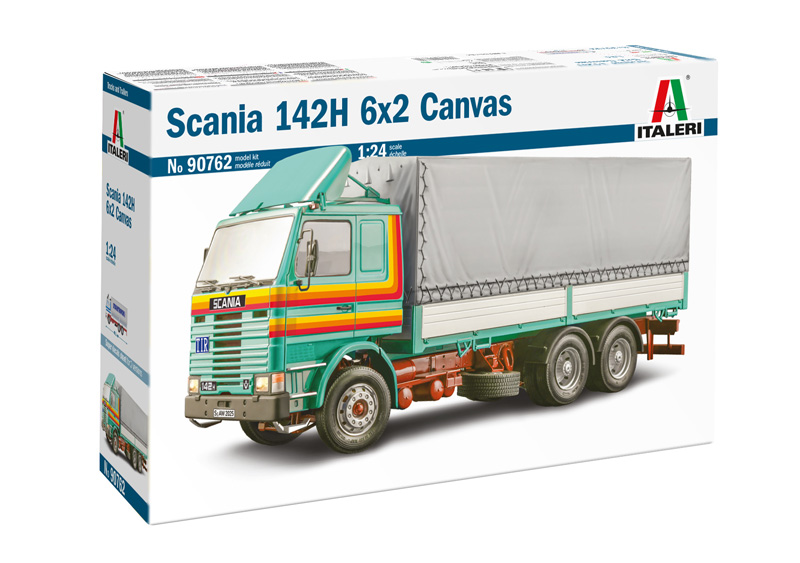 Italeri 90762 – Scania 142H 6×2 Canvas (1/24) Modelbouwkit